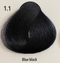Cargar imagen en el visor de la galería, Cree Professional 1.1 - Blue Black Permanent Hair Color - Long Lasting, Rich Vibrant - Gray Coverage 100ml