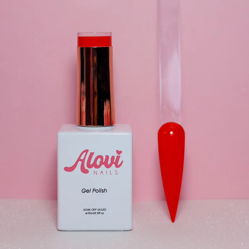 Alovi Gel Polish - 006 Bright Red