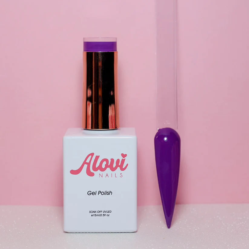 Alovi Gel Polish - 013 Purple (Morado)