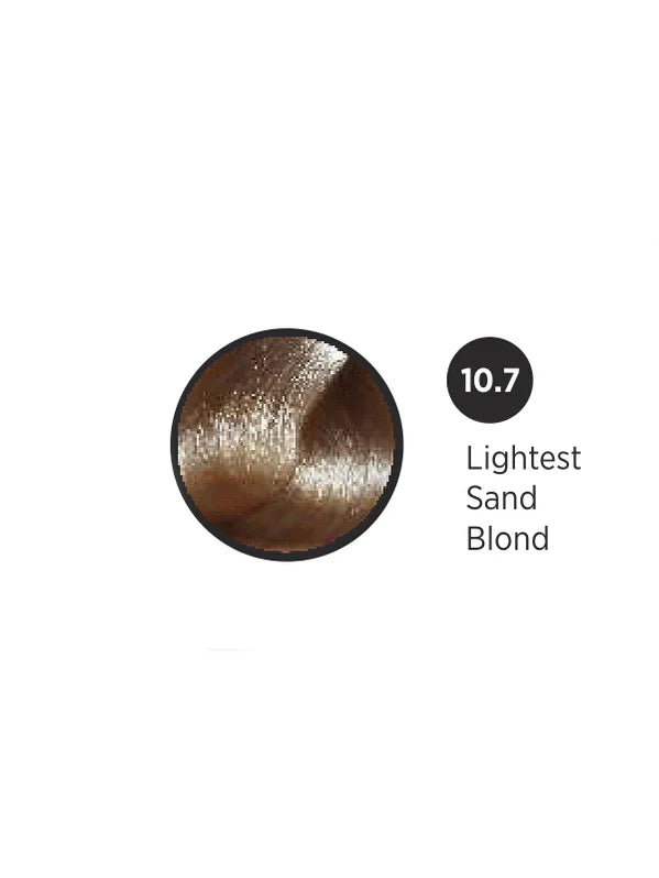 Cree Professional Permanent Hair Color, 100ml - 3.4 fl.oz.(10.7 Lightest Sand Blond)