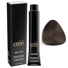 Cargar imagen en el visor de la galería, Cree Professional Permanent Hair Color, 100ml - 3.4 fl.oz. (6.1 Dark Ash Blond)

