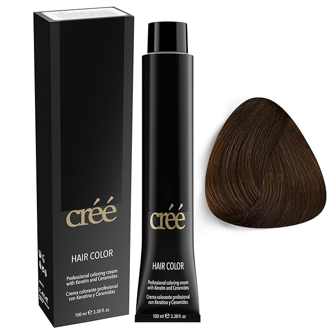 Cree Professional Permanent Hair Color, 100ml - 3.4 fl.oz.( 7.0 Intense Blond)