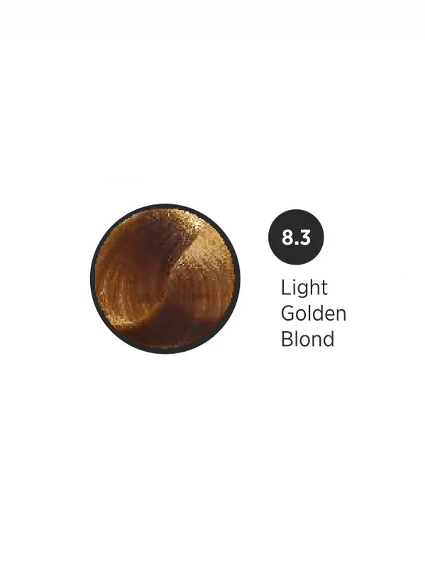 Cree Professional Permanent Hair Color, 100ml - 3.4 fl.oz.( 8.3 Light Golden Blond)