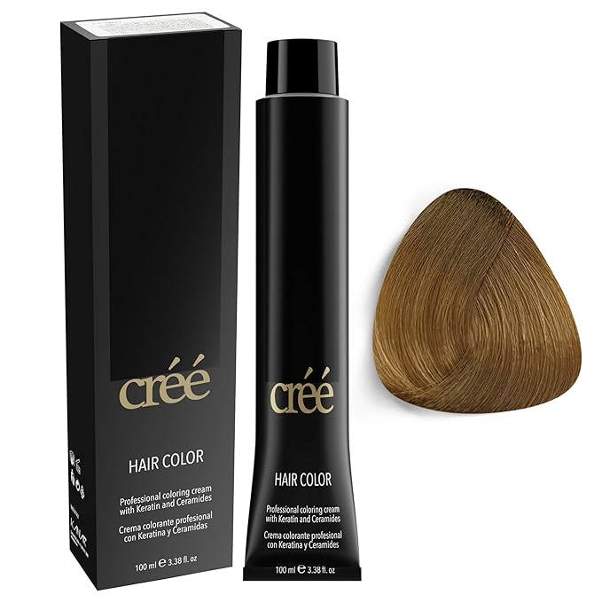 Cree Professional Permanent Hair Color, 100ml - 3.4 fl.oz.( 9.0  Intense Very Light Blond )