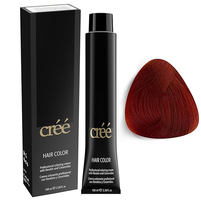 Cree Professional Permanent Hair Color, 100ml - 3.4 fl.oz.(Mixtone Copper)
