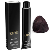 Cargar imagen en el visor de la galería, Cree Professional Permanent Hair Color, 100ml - 3.4 fl.oz. ( 3.6 Dark Red Brown)
