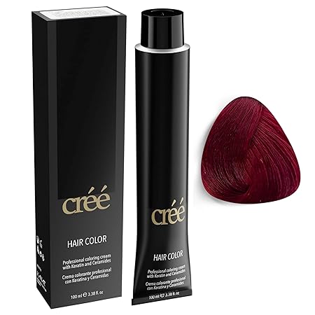 Cree Professional Permanent Hair Color, 100ml - 3.4 fl.oz. ( 5.666 Extra Red Light Brown )