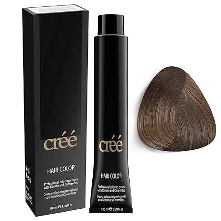 Cree Professional Permanent Hair Color, 100ml - 3.4 fl.oz. ( 7.1 Ash Blond )