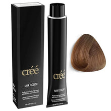 Cargar imagen en el visor de la galería, Cree Professional Permanent Hair Color,100ml- 3.4 FL.OZ ( 8.13 Regal Beige)
