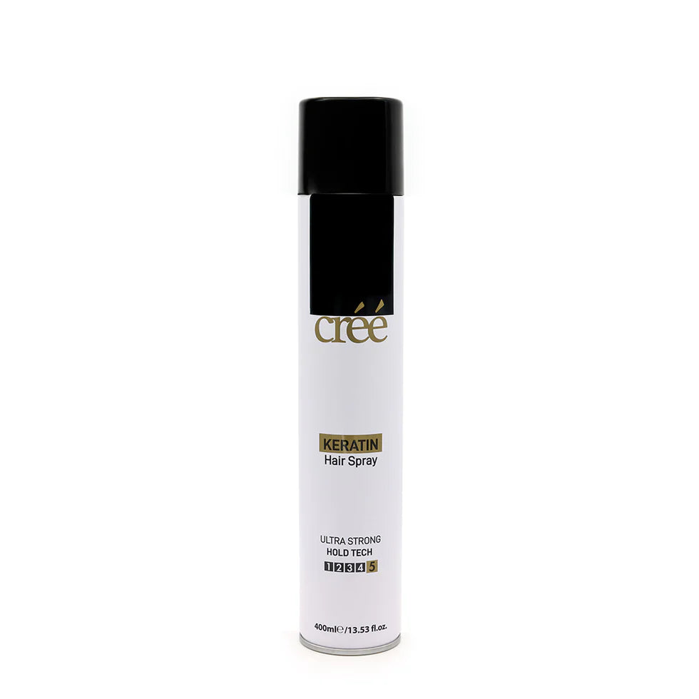 Cree Keratin Hair Spray - Ultra Strong Hold Tech