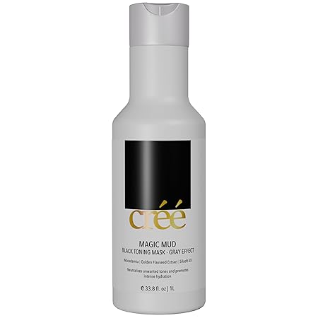 Cree Magic Mud Black Toning Mask - Gray Effect