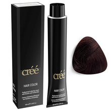 Cargar imagen en el visor de la galería, Cree Professional Permanent Hair Color,100ml- 3.4 FL.OZ ( 4.4 Copper Brown)
