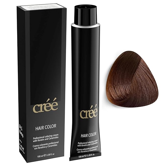 Cree Professional Permanent Hair Color,100ml- 3.4 FL.OZ ( 8.99 Hazelnut)