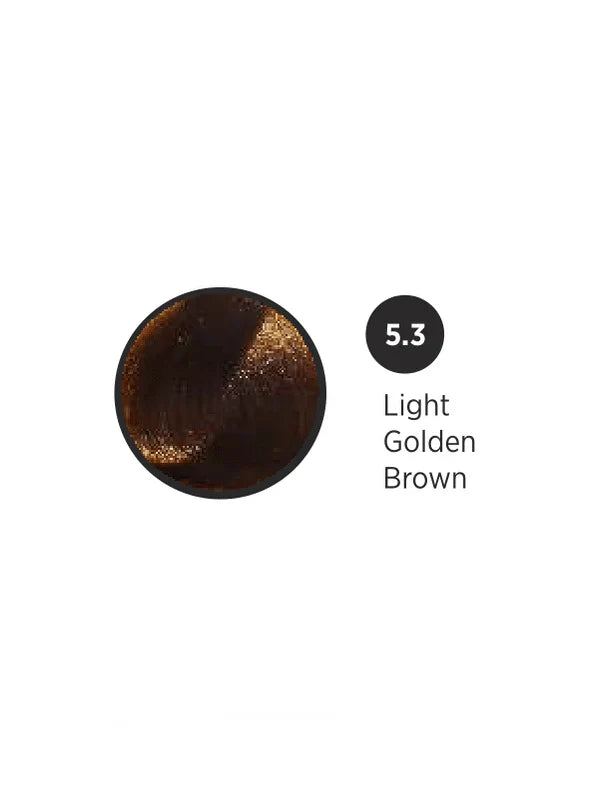 Cree Professional Permanent Hair Color, 100ml - 3.4 fl.oz.( 5.3 Light Golden Brown)