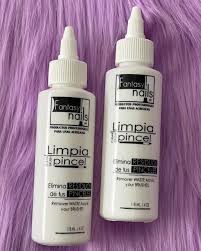 Fantasy Nails MX Limpia Pincel - Brush Cleaner with Spout 4OZ