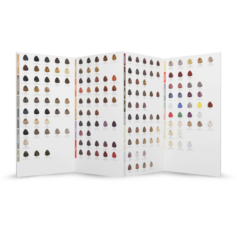 Cree Professional Coloring Chart