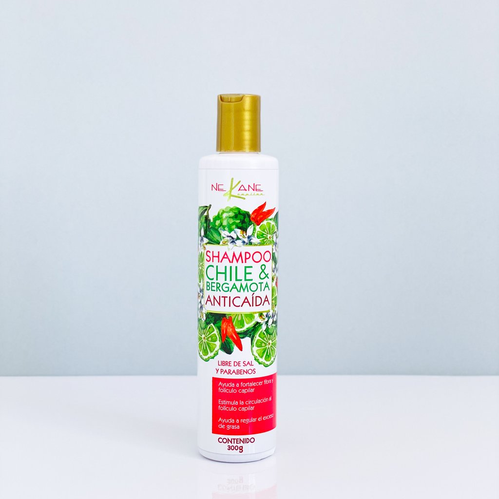 NEKANE Shampoo Chile & Bergamota Anticaida